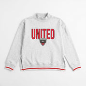 DC UNITED RALLY POINT CONTRAST MOCKNECK PULLOVER