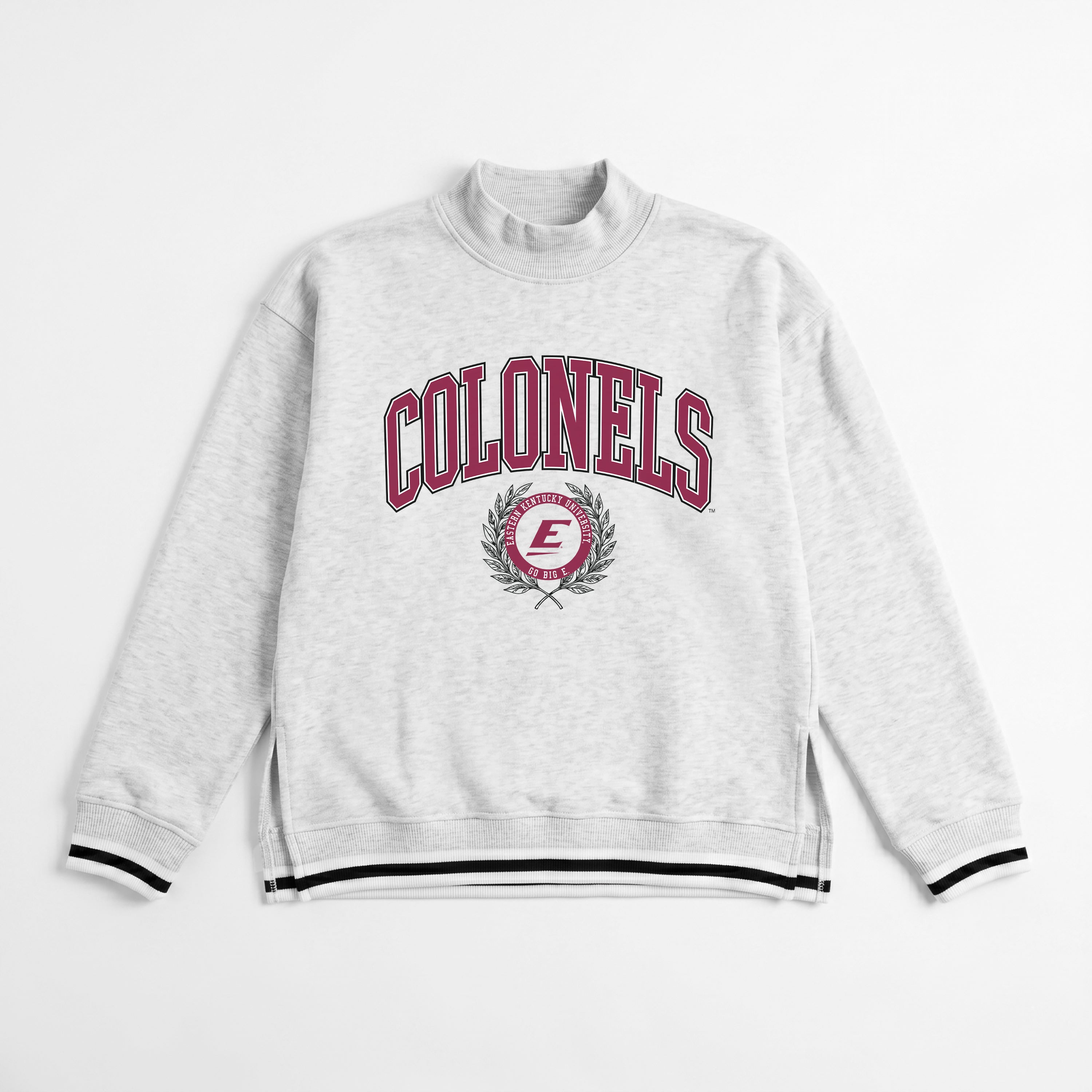 EASTERN KENTUCKY COLONELS RALLY POINT CONTRAST MOCKNECK PULLOVER