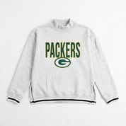 GREEN BAY PACKERS RALLY POINT CONTRAST MOCKNECK PULLOVER