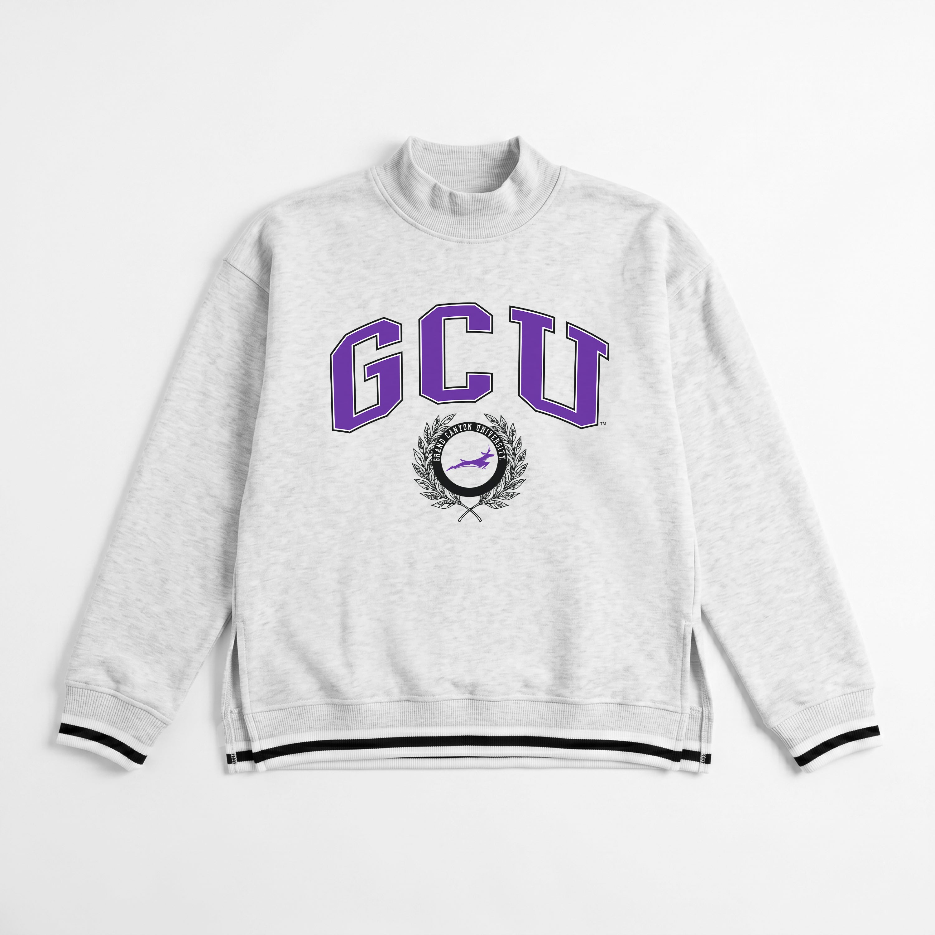 GRAND CANYON ANTELOPES RALLY POINT CONTRAST MOCKNECK PULLOVER