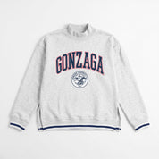 GONZAGA BULLDOGS RALLY POINT CONTRAST MOCKNECK PULLOVER