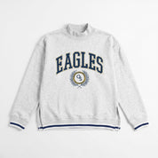 GEORGIA SOUTHERN EAGLES RALLY POINT CONTRAST MOCKNECK PULLOVER