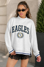 GEORGIA SOUTHERN EAGLES RALLY POINT CONTRAST MOCKNECK PULLOVER