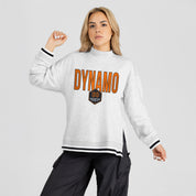 HOUSTON DYNAMO RALLY POINT CONTRAST MOCKNECK PULLOVER