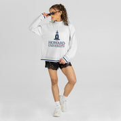 HOWARD BISON RALLY POINT CONTRAST MOCKNECK PULLOVER