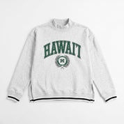 HAWAII RAINBOW WARRIORS RALLY POINT CONTRAST MOCKNECK PULLOVER