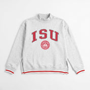 ILLINOIS STATE REDBIRDS RALLY POINT CONTRAST MOCKNECK PULLOVER