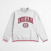 INDIANA HOOSIERS RALLY POINT CONTRAST MOCKNECK PULLOVER