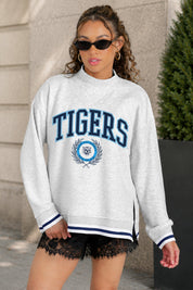 JACKSON STATE TIGERS RALLY POINT CONTRAST MOCKNECK PULLOVER