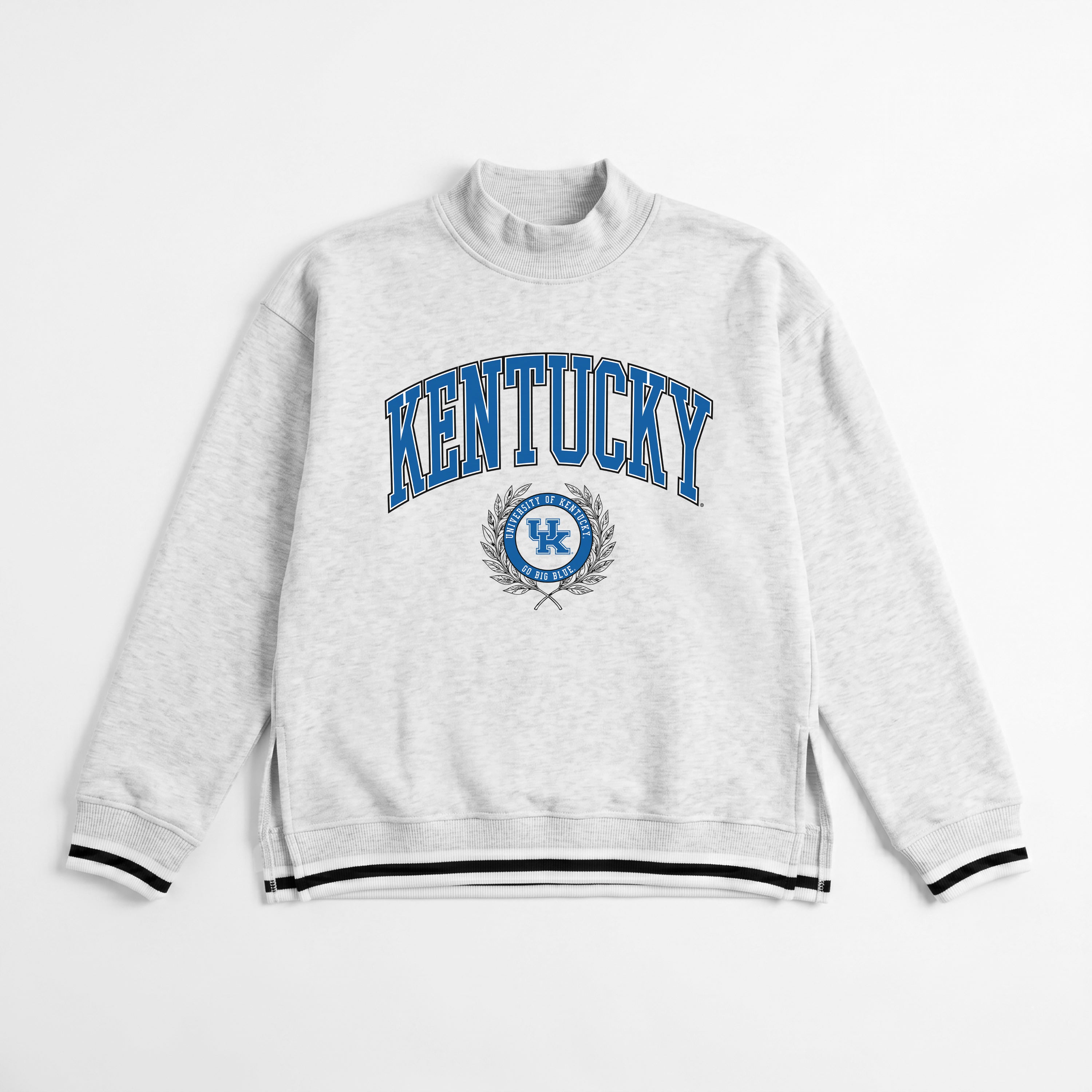 KENTUCKY WILDCATS RALLY POINT CONTRAST MOCKNECK PULLOVER