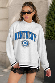 KENTUCKY WILDCATS RALLY POINT CONTRAST MOCKNECK PULLOVER