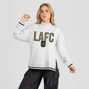 LOS ANGELES FC RALLY POINT CONTRAST MOCKNECK PULLOVER