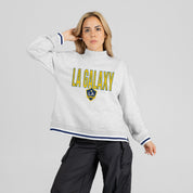 LOS ANGELES GALAXY RALLY POINT CONTRAST MOCKNECK PULLOVER