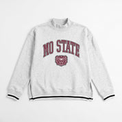 MISSOURI STATE BEARS RALLY POINT CONTRAST MOCKNECK PULLOVER