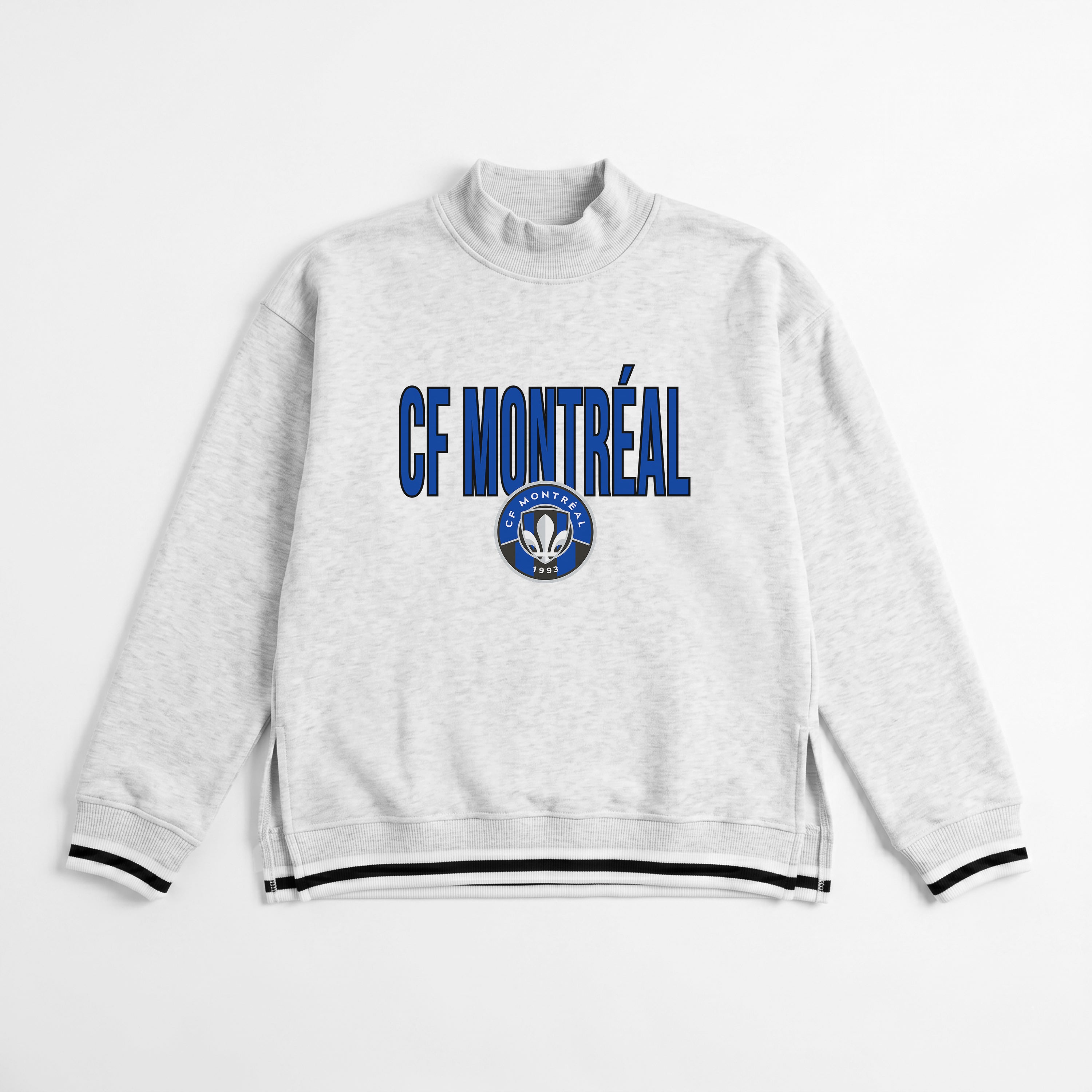 CF MONTREAL RALLY POINT CONTRAST MOCKNECK PULLOVER
