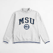 MONTANA STATE BOBCATS RALLY POINT CONTRAST MOCKNECK PULLOVER