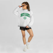 NORTH DAKOTA FIGHTING HAWKS RALLY POINT CONTRAST MOCKNECK PULLOVER