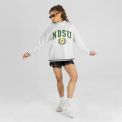 NORTH DAKOTA STATE BISON RALLY POINT CONTRAST MOCKNECK PULLOVER