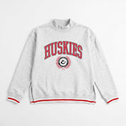 NORTHERN ILLINOIS HUSKIES RALLY POINT CONTRAST MOCKNECK PULLOVER
