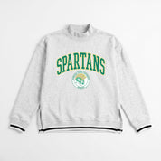 NORFOLK STATE SPARTANS RALLY POINT CONTRAST MOCKNECK PULLOVER