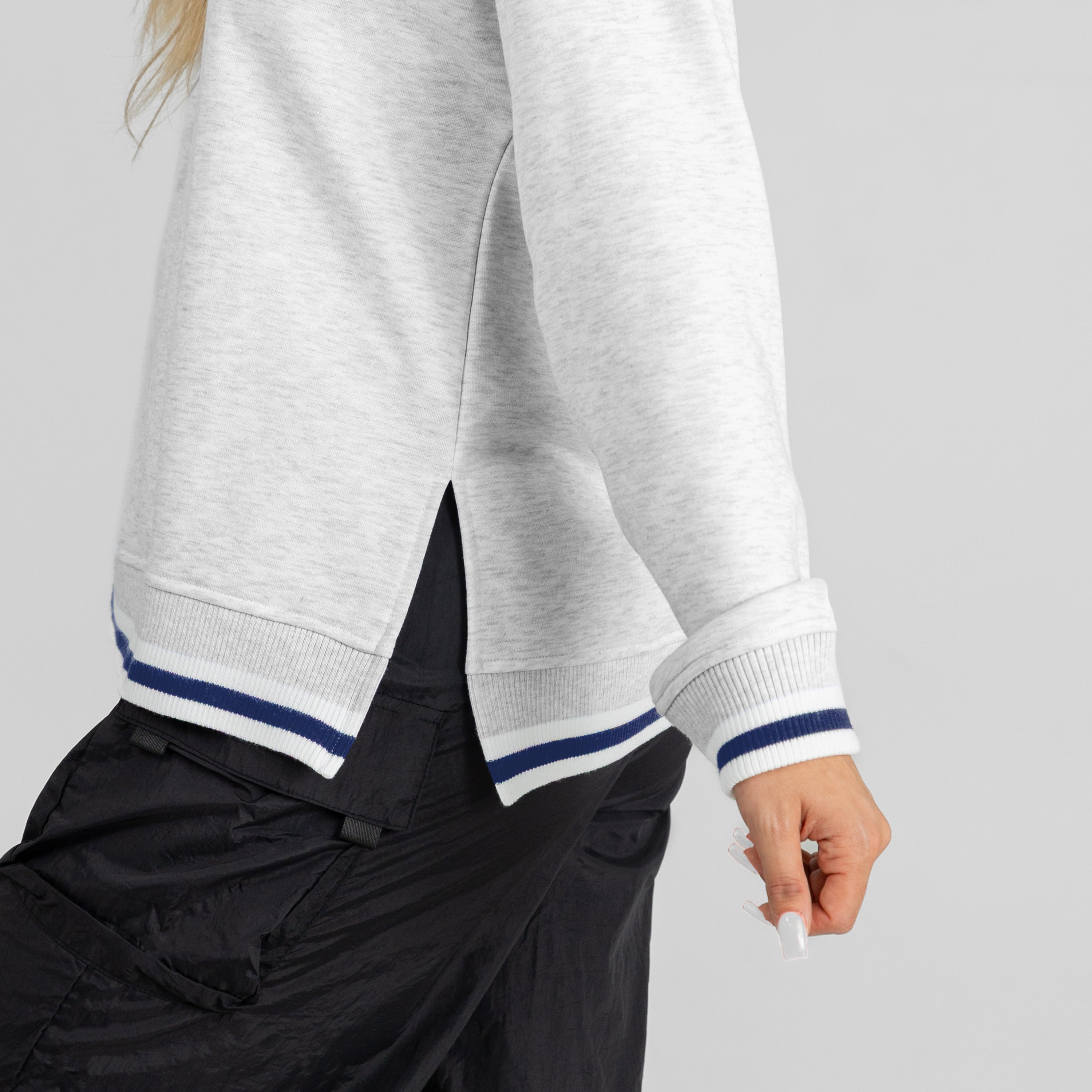 NASHVILLE SC RALLY POINT CONTRAST MOCKNECK PULLOVER