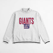 NEW YORK GIANTS RALLY POINT CONTRAST MOCKNECK PULLOVER