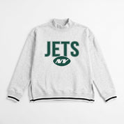 NEW YORK JETS RALLY POINT CONTRAST MOCKNECK PULLOVER