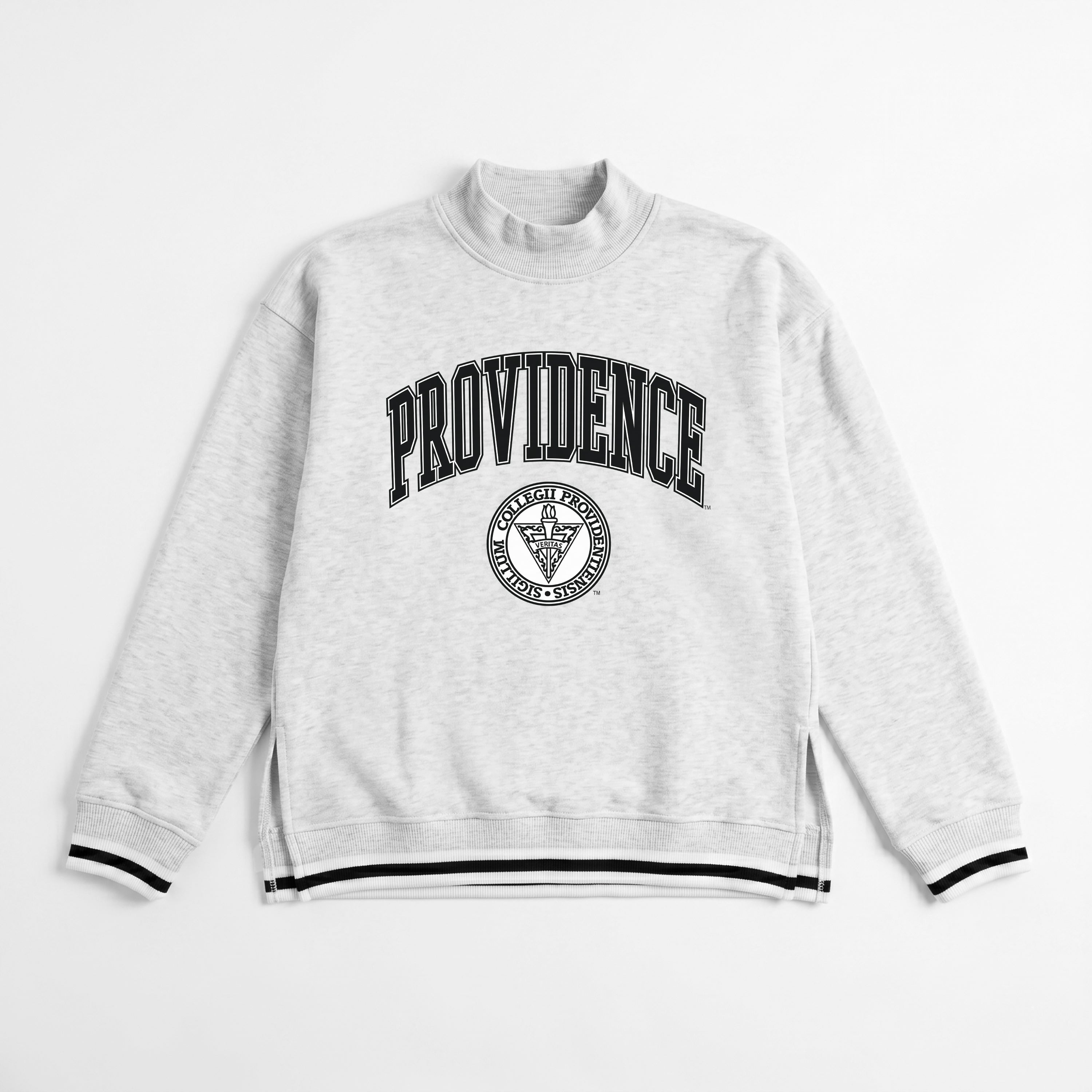 PROVIDENCE FRIARS RALLY POINT CONTRAST MOCKNECK PULLOVER