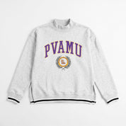 PRAIRIE VIEW A&M PANTHERS RALLY POINT CONTRAST MOCKNECK PULLOVER