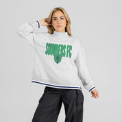 SEATTLE SOUNDERS FC RALLY POINT CONTRAST MOCKNECK PULLOVER