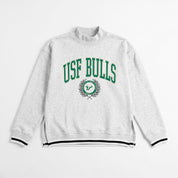 SOUTH FLORIDA BULLS RALLY POINT CONTRAST MOCKNECK PULLOVER