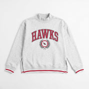 SAINT JOSEPH'S HAWKS RALLY POINT CONTRAST MOCKNECK PULLOVER
