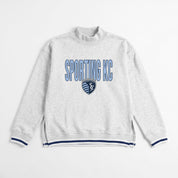 SPORTING KANSAS CITY RALLY POINT CONTRAST MOCKNECK PULLOVER