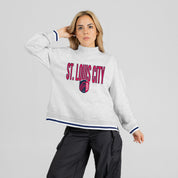 ST. LOUIS CITY SC RALLY POINT CONTRAST MOCKNECK PULLOVER