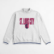 ST. LOUIS CITY SC RALLY POINT CONTRAST MOCKNECK PULLOVER