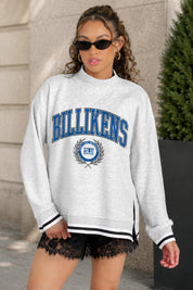 SAINT LOUIS BILLIKENS RALLY POINT CONTRAST MOCKNECK PULLOVER