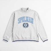SPELMAN COLLEGE JAGUARS RALLY POINT CONTRAST MOCKNECK PULLOVER