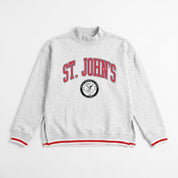 ST. JOHN'S RED STORM RALLY POINT CONTRAST MOCKNECK PULLOVER