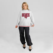 TAMPA BAY BUCCANEERS RALLY POINT CONTRAST MOCKNECK PULLOVER
