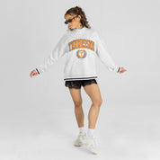 TENNESSEE VOLUNTEERS RALLY POINT CONTRAST MOCKNECK PULLOVER