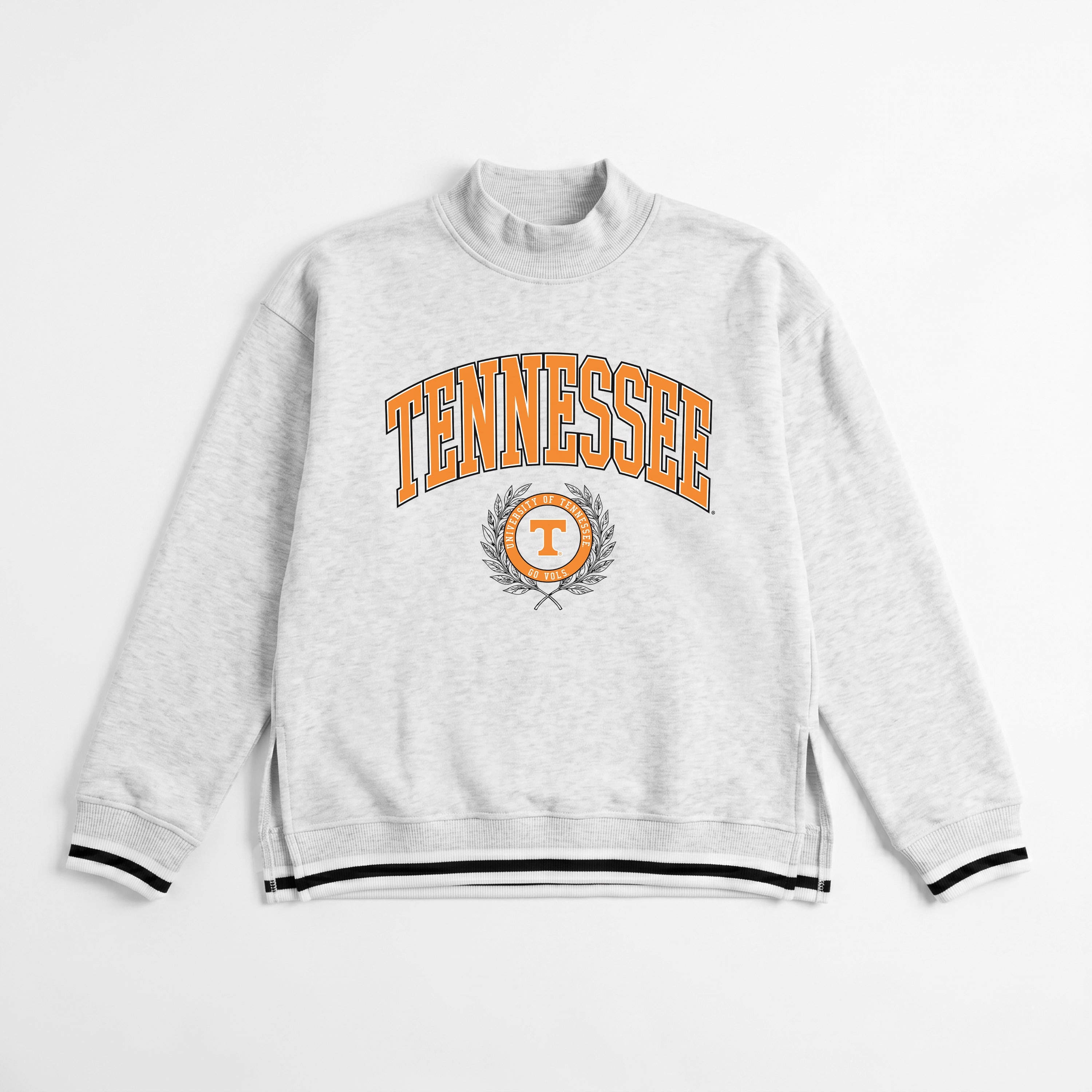 TENNESSEE VOLUNTEERS RALLY POINT CONTRAST MOCKNECK PULLOVER
