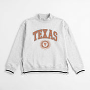 TEXAS LONGHORNS RALLY POINT CONTRAST MOCKNECK PULLOVER