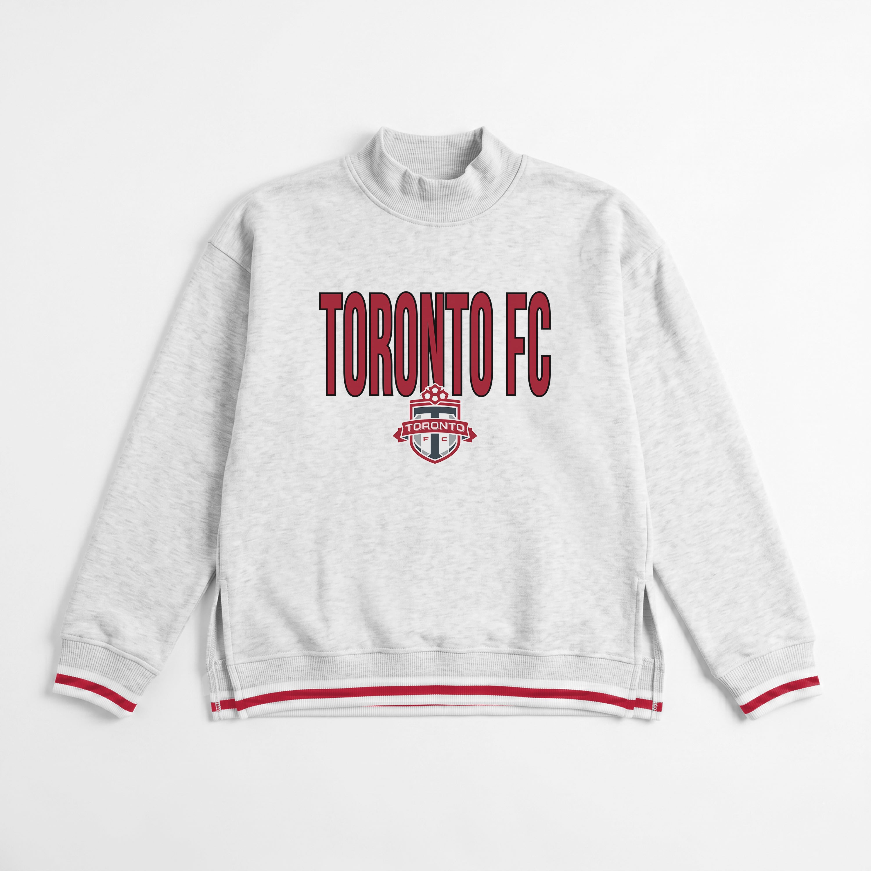 TORONTO FC RALLY POINT CONTRAST MOCKNECK PULLOVER