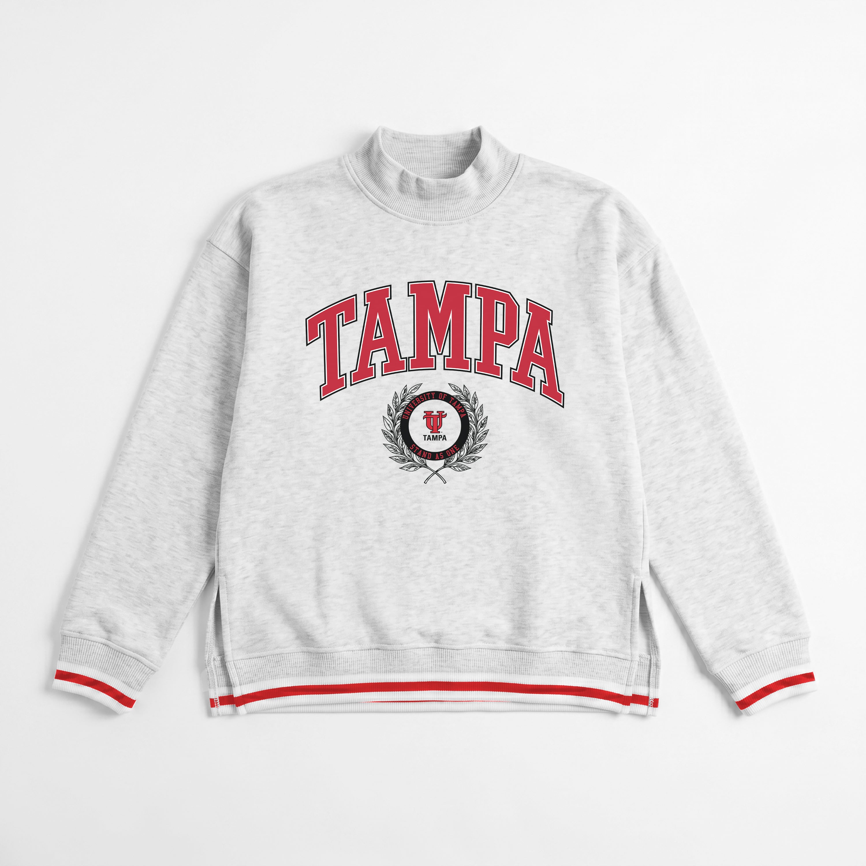 TAMPA SPARTANS RALLY POINT CONTRAST MOCKNECK PULLOVER