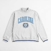 NORTH CAROLINA TAR HEELS RALLY POINT CONTRAST MOCKNECK PULLOVER