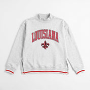 LOUISIANA RAGIN' CAJUNS RALLY POINT CONTRAST MOCKNECK PULLOVER