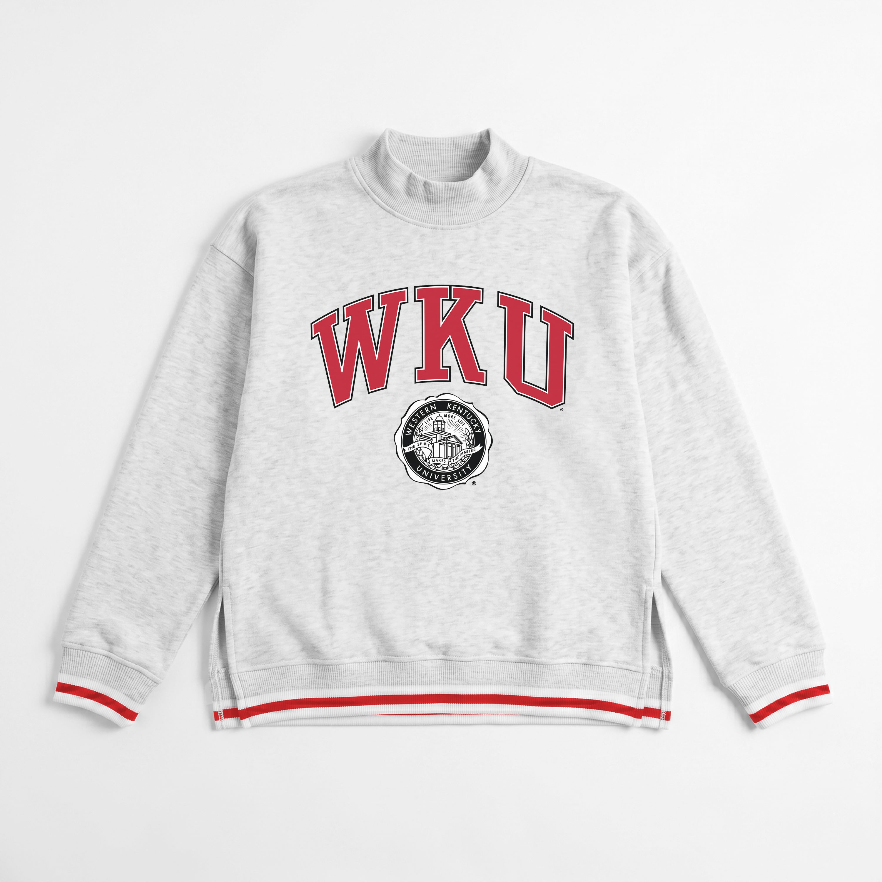 WESTERN KENTUCKY HILLTOPPERS RALLY POINT CONTRAST MOCKNECK PULLOVER