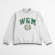 WILLIAM & MARY TRIBE RALLY POINT CONTRAST MOCKNECK PULLOVER