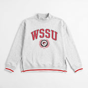 WINSTON-SALEM STATE RAMS RALLY POINT CONTRAST MOCKNECK PULLOVER