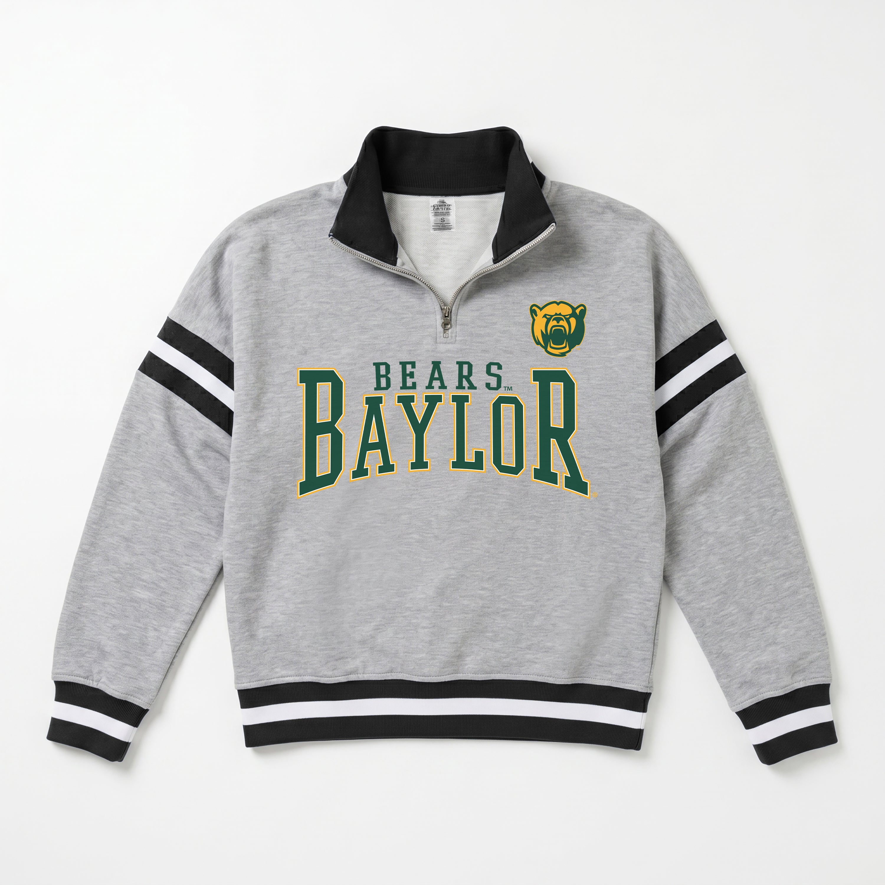 BAYLOR BEARS HOLD THE LINE PREMIUM QUARTER-ZIP PULLOVER